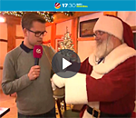 Der Nikolaus war an der Eisbahn! Kinder in Bad Harzburg im Nikolausfieber!